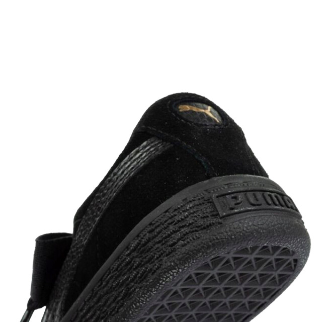 Puma Kinder/kinder snk heart leren trainers UTPP6871_black large