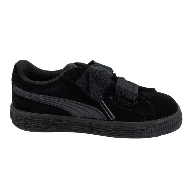 Puma Kinder/kinder snk heart leren trainers UTPP6871_black large
