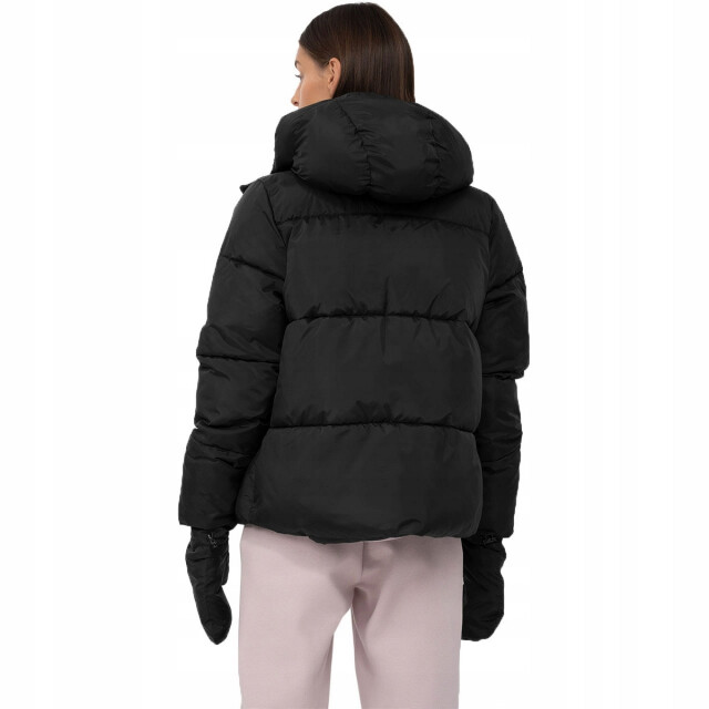 4F Dames f234 synthetisch dons oversized gewatteerd jasje UTPP6233_black large