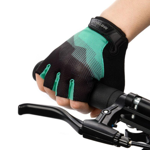Meteor Mx22 contrast fietshandschoenen UTPP4031_mintblack large
