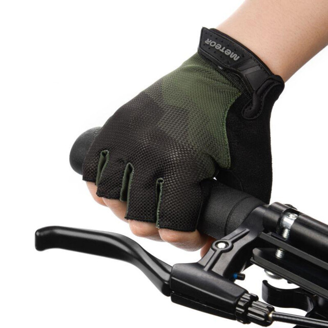 Meteor Mx22 contrast fietshandschoenen UTPP4031_darkgreenblack large