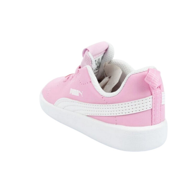 Puma Kinder/kinder courtflex inf leren trainers UTPP3477_pink large