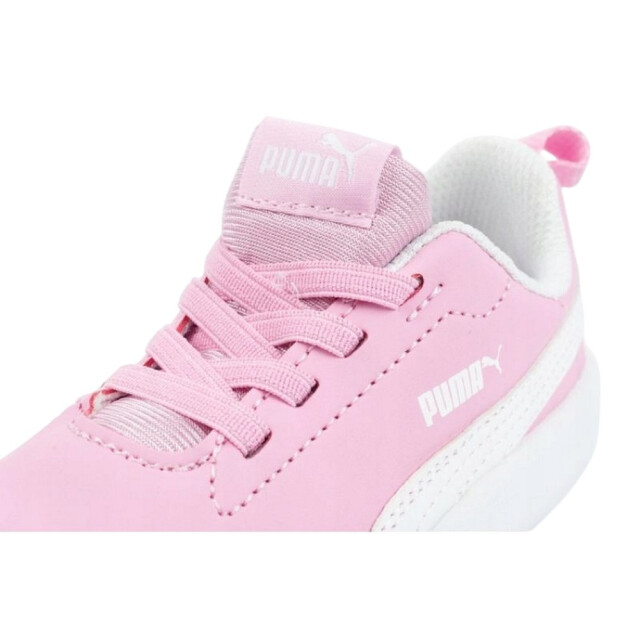 Puma Kinder/kinder courtflex inf leren trainers UTPP3477_pink large