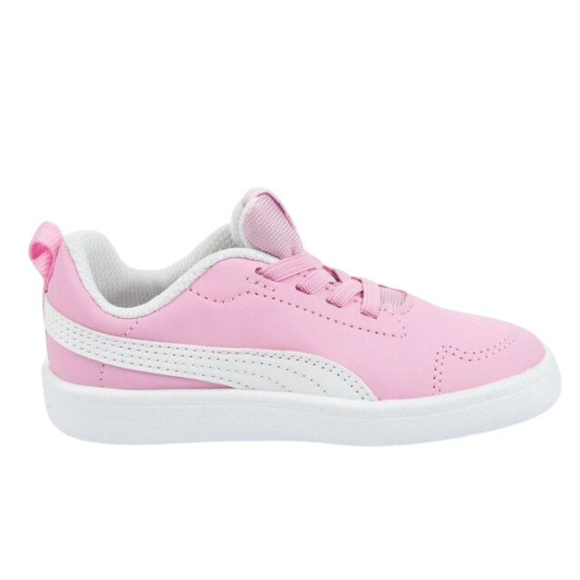Puma Kinder/kinder courtflex inf leren trainers UTPP3477_pink large