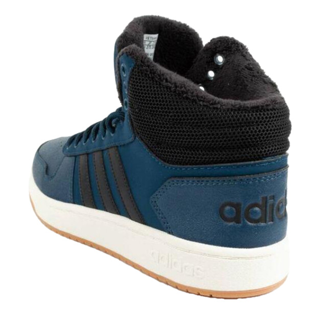 Adidas Heren hoops 2.0 ecologisch leren sportschoenen UTPP3669_navyblue large