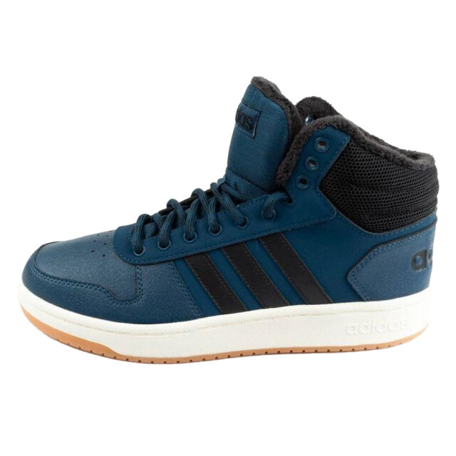 Adidas Heren hoops 2.0 ecologisch leren sportschoenen UTPP3669_navyblue large