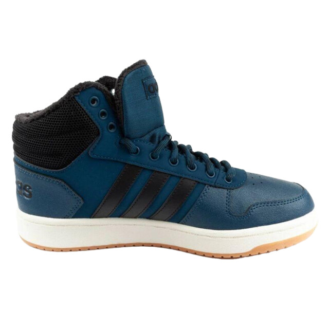 Adidas Heren hoops 2.0 ecologisch leren sportschoenen UTPP3669_navyblue large