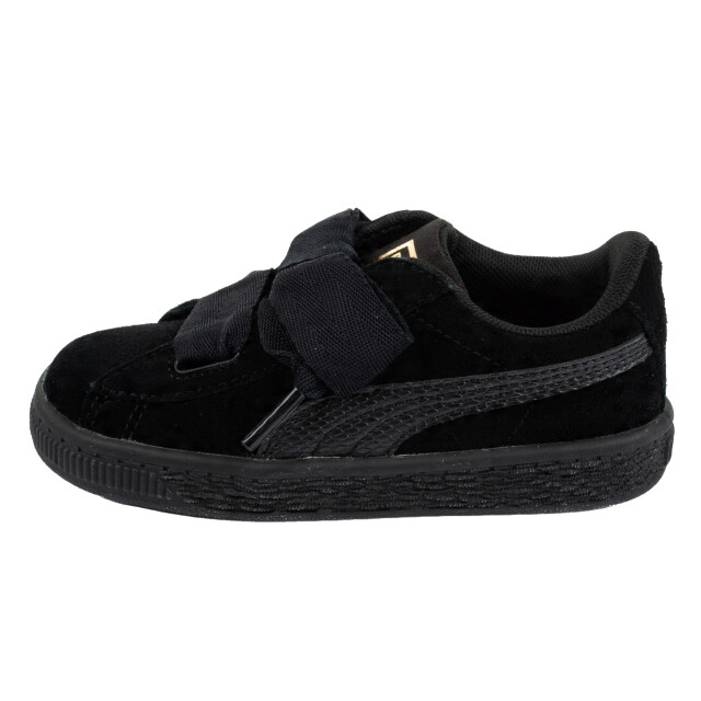 Puma Kinder/kinder snk heart leren trainers UTPP6871_black large