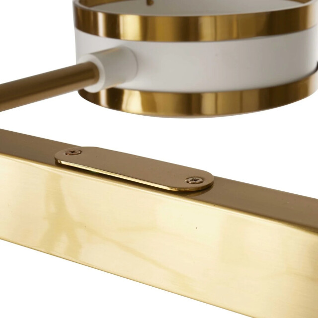 Signature Witte en gouden metalen lamp sonik 3216213 large