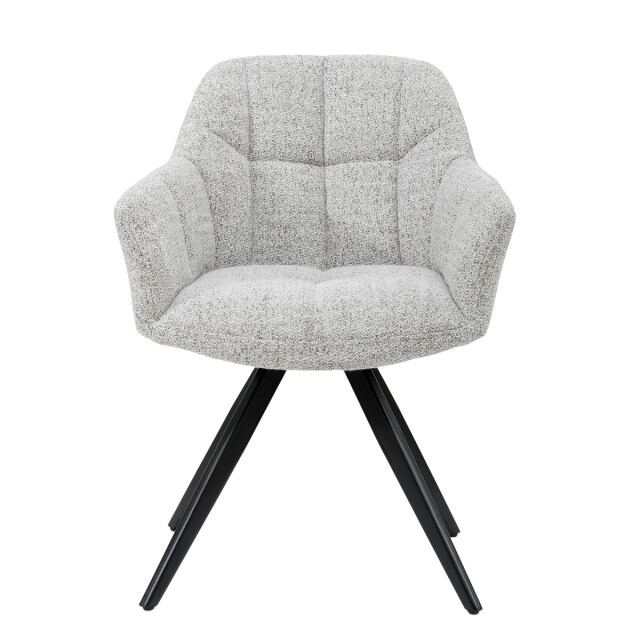 Livingfurn eetkamerstoel tommy bisque oasis - set van 2 3186141 large