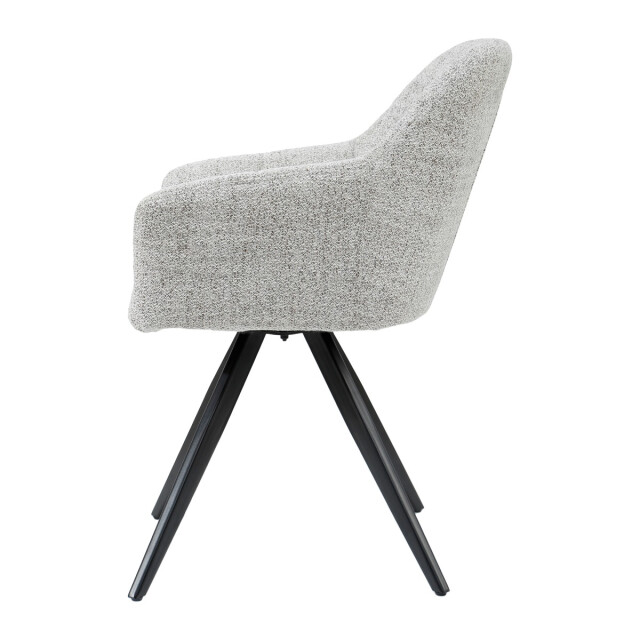 Livingfurn eetkamerstoel tommy bisque oasis - set van 2 3186141 large
