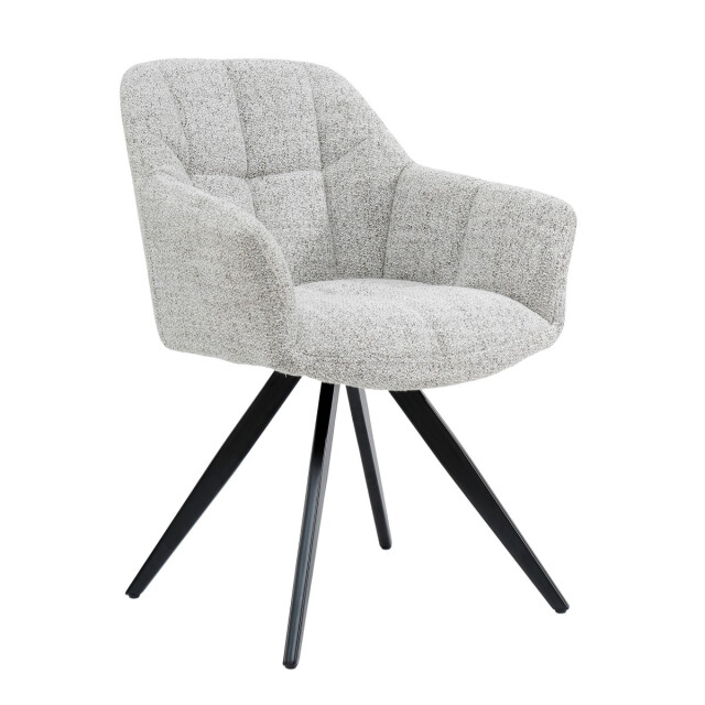 Livingfurn eetkamerstoel tommy bisque oasis - set van 2 3186141 large