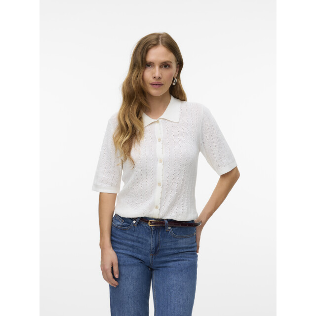 Vero Moda Vmluxlight pointelle 2/4 poloneck p 10330853 large