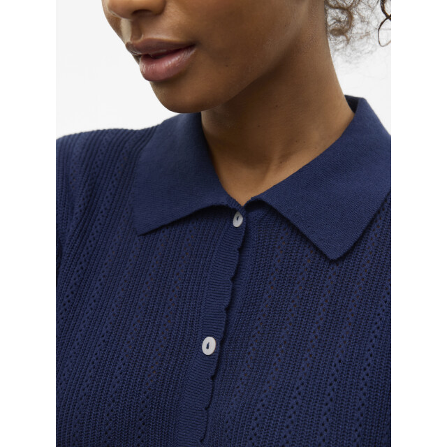 Vero Moda Vmluxlight pointelle 2/4 poloneck p 10330853 large