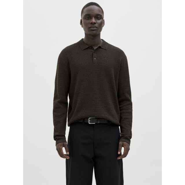 Jack & Jones Jjegeorge knit polo ls sn 12278815 large