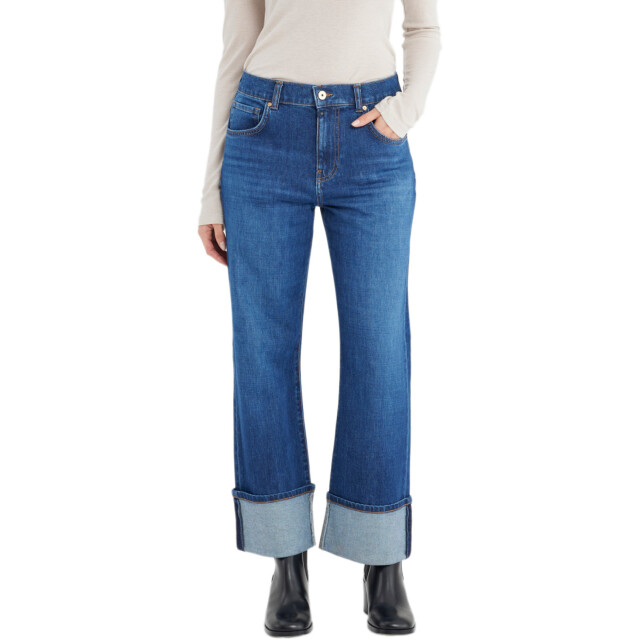 Cup of Joe Mid waist straight astra blue Ruby-216 large