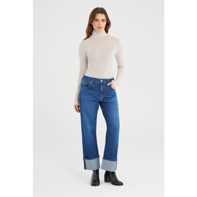 Cup of Joe Mid waist straight astra blue Ruby-216 large
