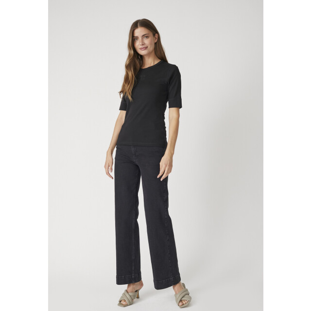 Co'Couture Grannycc embroidery ss tee black 33166-96 large