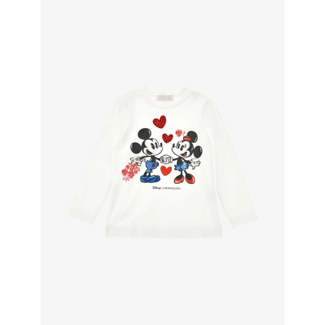 Monnalisa Meisjes longsleeve minnie 19F602-6003-0001 large
