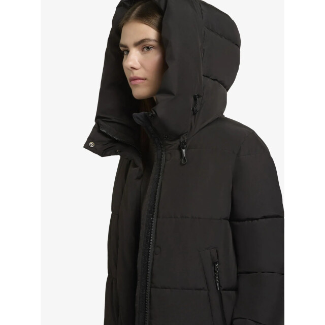 Khujo Lange dames winterjas soulani4 SOULANI4-BLACK-1252C0253 large