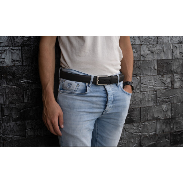 Zenino Lederen riem colton zwart cm Zenino_Colton_Z large
