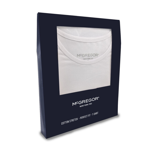 McGregor Premium stretch t-shirt 2-pack o-neck MG_LX_ON_2P_Wit large