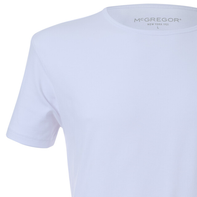 McGregor Premium stretch t-shirt 2-pack o-neck MG_LX_ON_2P_Wit large