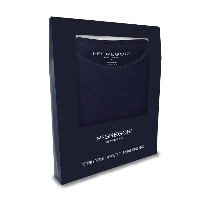 McGregor Premium stretch t-shirt 4-pack o-neck MG_LX_On_4P_Navy large