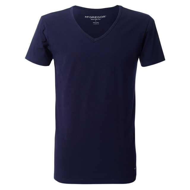 McGregor Premium stretch t-shirt 2-pack v-neck MG_LX_Vn_2P_Navy large