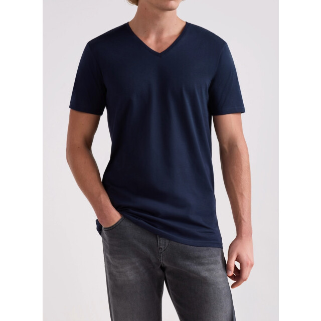 McGregor Premium stretch t-shirt 2-pack v-neck MG_LX_Vn_2P_Navy large
