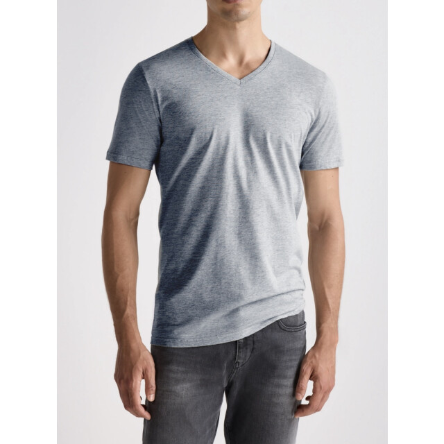 McGregor Premium stretch t-shirt 2-pack grey v-neck MG_LX_Vn_2P_Grey large