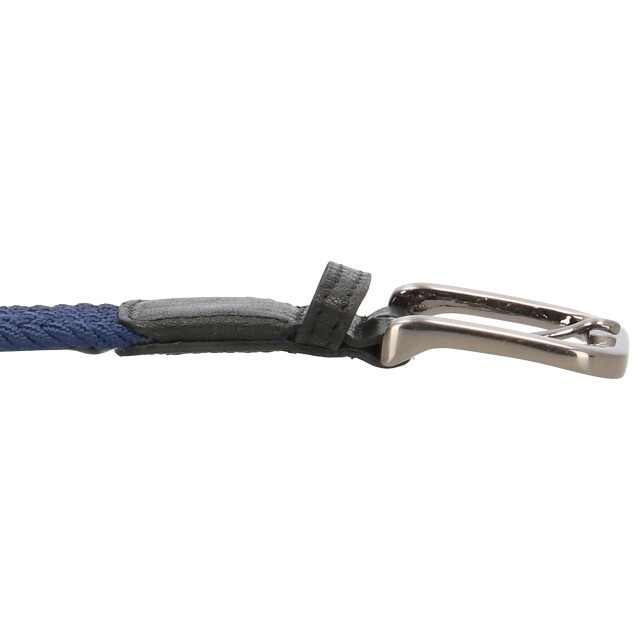 Zenino Gevlochten lederen riem weston blauw cm Zenino_Weston_B large