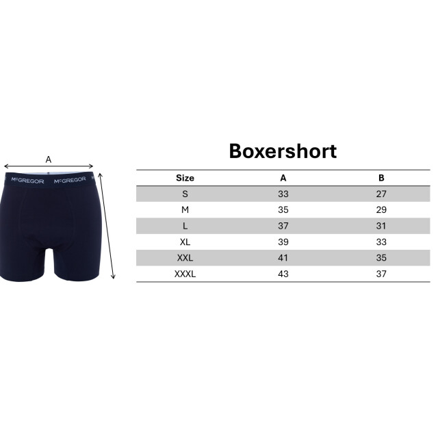 McGregor Premium boxershort 9-pack MG_LX_9P-Boxer-White large