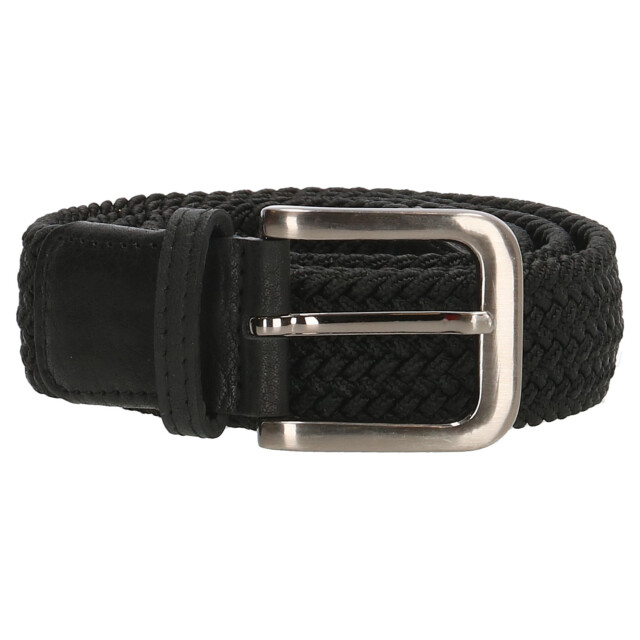 Zenino Gevlochten lederen riem weston zwart cm Zenino_Weston_Z large