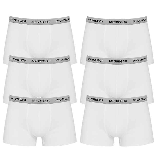 McGregor Premium boxershort 6-pack MG_LX_6P-Boxer-White large