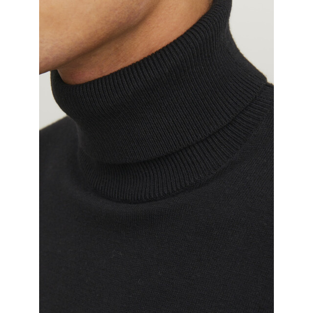 Jack & Jones Emil knit roll neck 12180604-BLK-XXL large