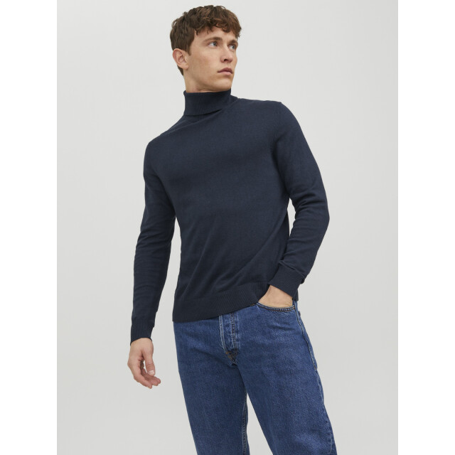 Jack & Jones Emil knit roll neck 12180604-NVY-S large