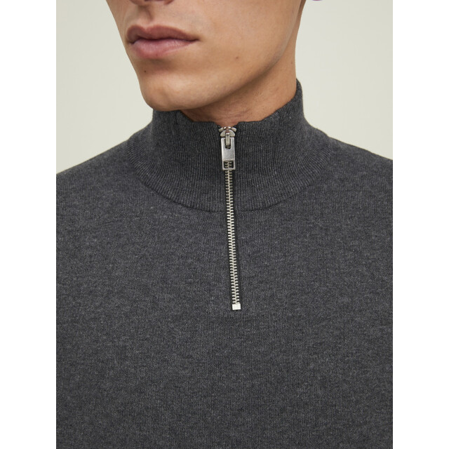 Jack & Jones Emil knit half zip 12263819-DGM-XXL large