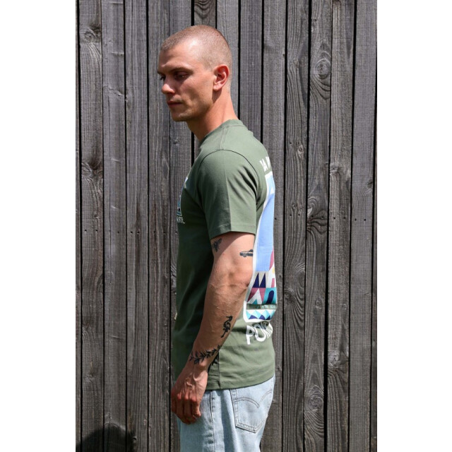 Kultivate Ts portofino 2501010210 352 army t-shirt  - kultiv 352 Army/TS PORTOFINO 2501010210 large