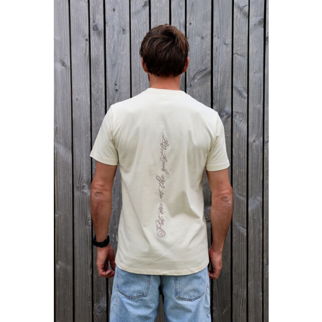 Kultivate Ts guestlist 297 bone white t-shirt fancy -  kultiv 297 Bone White/TS GUESTLIST large