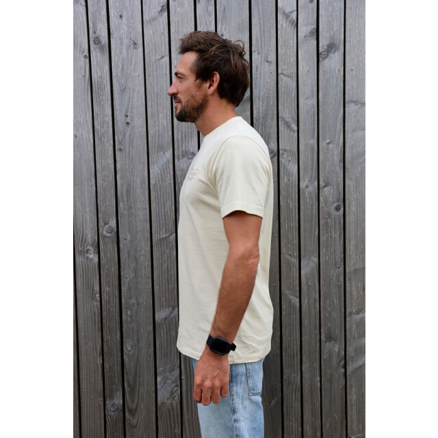Kultivate Ts guestlist 297 bone white t-shirt fancy -  kultiv 297 Bone White/TS GUESTLIST large