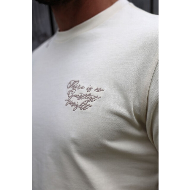 Kultivate Ts guestlist 297 bone white t-shirt fancy -  kultiv 297 Bone White/TS GUESTLIST large