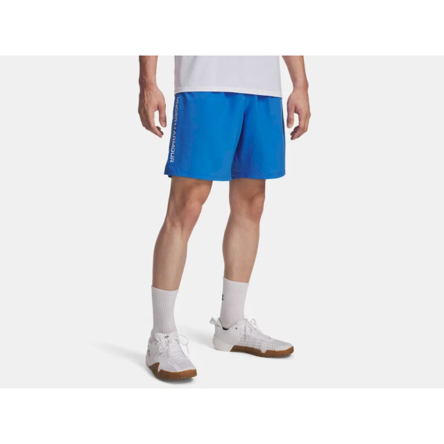 Under Armour ua tech woven wordmark short-blu sportbroek heren - 072380_200-L large