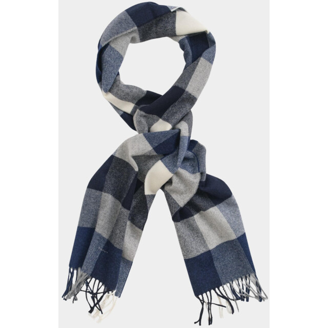 Gant Shawl wool multi checked scarf 9920250/092 199096 large