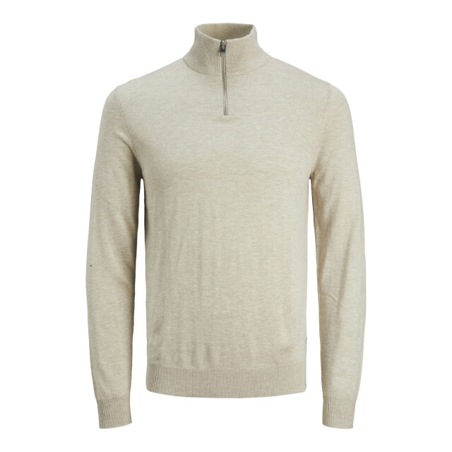 Jack & Jones Emil knit half zip 12263819-OAT-S large