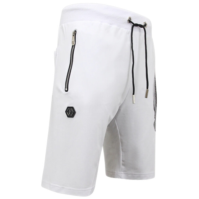 Enos Skull rhinestone korte broek 7980 large