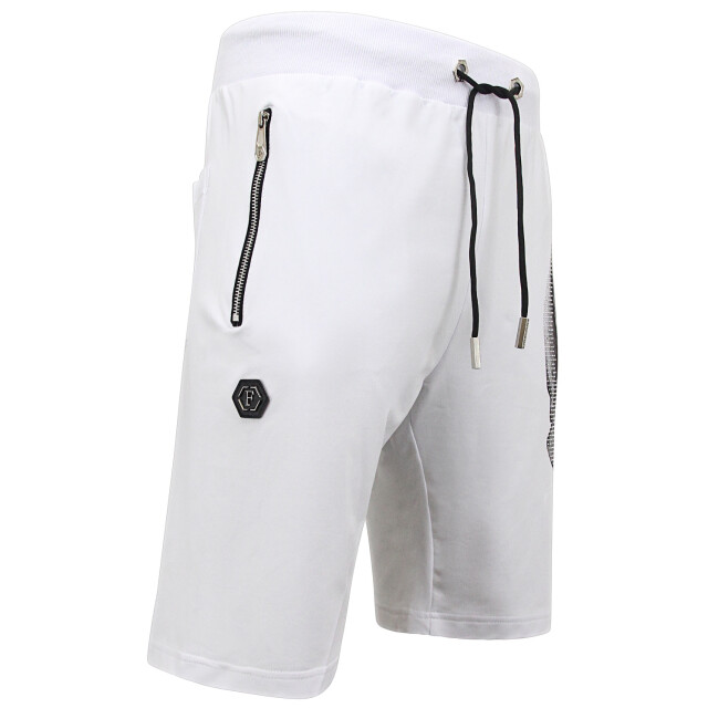 Enos Skull rhinestone korte broek 7980 large