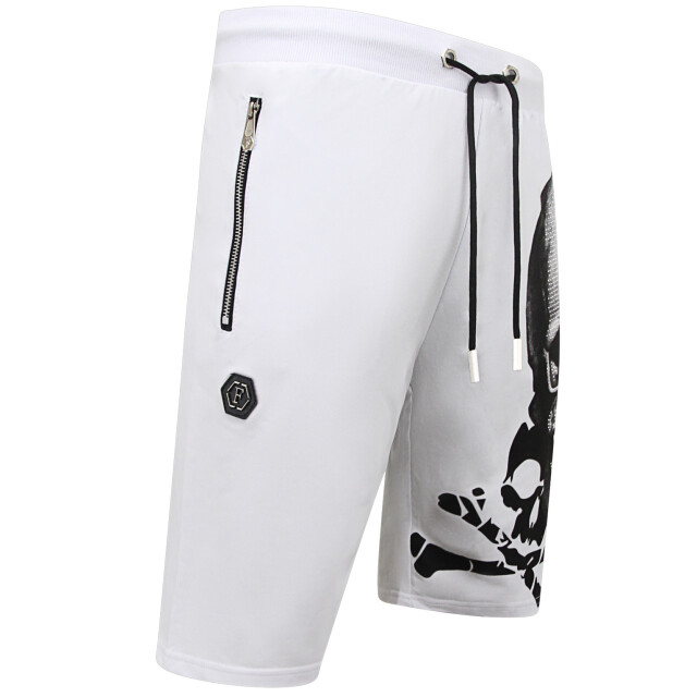 Enos Skull rhinestone korte broek 7976 large