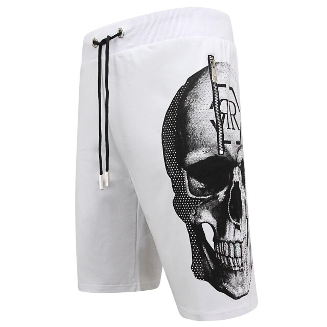Enos Skull rhinestone korte broek 7973/7980 large