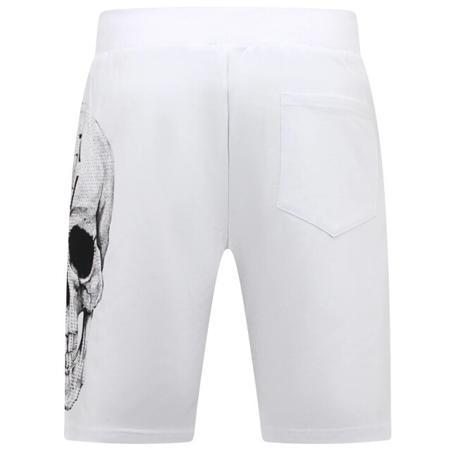 Enos Skull rhinestone korte broek 7973/7980 large